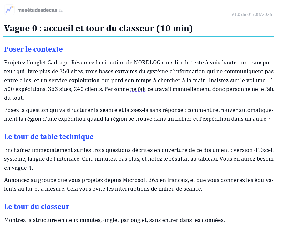 Capture 2 : le fichier corrigé
